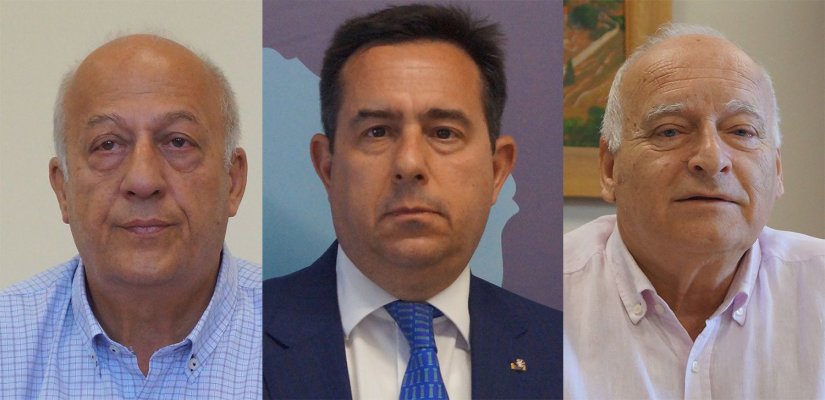 Γιάννης Μαλαφής, Νότης Μηταράκης, Παντελής Βρουλής Γιάννης Μαλαφής, Νότης Μηταράκης, Παντελής Βρουλής