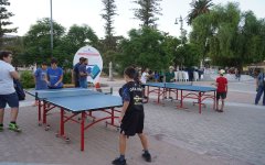 Δεκάδες παιδιά έπαιξαν και γνώρισαν την επιτραπέζια αντισφαίριση Δεκάδες παιδιά έπαιξαν και γνώρισαν την επιτραπέζια αντισφαίριση