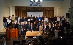 Ο ΦΟΒ βράβευσε τους αθλητές του παρουσία του Γιάννη Μαμουζέλου