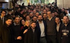 Χριστουγεννιάτικη συνάντηση Γρηγόρη Δημητριάδη με την οικογένεια της ΟΝΝΕΔ