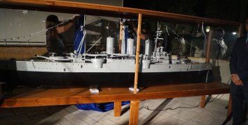 Το ομοίωμα του Αβέρωφ, που θα τοποθετηθεί στο Ομήρειο Το ομοίωμα του Αβέρωφ, που θα τοποθετηθεί στο Ομήρειο
