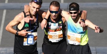 Οι τρεις πρώτοι έλληνες νικητές του μαραθωνίου δρόμου της Αθήνας το 2018