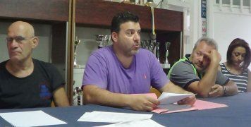 Ο απερχόμενος Πρόεδρος του ΝΟΧ, Άγγελος Μελέκος, κάνοντας τον διοικητικό και οικονομικό απολογισμό της θητείας του