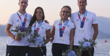 Αργυρό για τον Γιάννη Πιπινιά στα 100 μ. επιφανείας στους 2ους Μεσογειακούς Παράκτιους Αγώνες