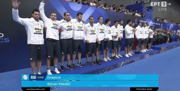 2η στο Παγκόσμιο Πρωτάθλημα Υδατοσφαίρισης η Εθνική Ελλάδας στους Άνδρες