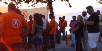 Αγιασμός στο πυροφυλάκιο της εθελοντικής ομάδας Λιθίου Αγιασμός στο πυροφυλάκιο της εθελοντικής ομάδας Λιθίου