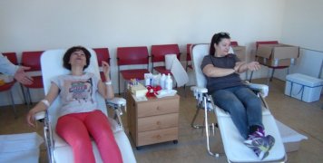 Η πρώτη αιμοδοσία του ΦΟΚ