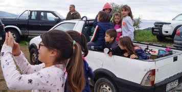 εθελοντική δενδροφύτευση στο Κάστρο της Βολισσού 25/2/18