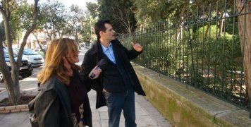 ο δημοτικός κήπος θα "ανοίξει" με την αφαίρεση της περίφραξης