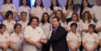 Εκδήλωση απονομής πτυχίων νέων εθελοντών Ερυθρού Σταυρού στη Χίο