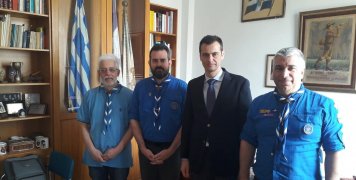 Στη Χίο βρέθηκε το διήμερο 6 & 7 Απριλίου 2019 ο Γενικός Έφορος του ΣΕΠ, Χριστόφορος Μητρομάρας