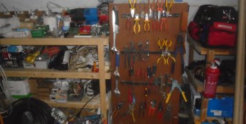 Ένα από τα εργαστήρια που έχει δημιουργήσει ο ιερομόναχος Νικόδημος στον Άγιο Μάρκο