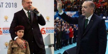 Ο Ερντογάν με την μικρή... λοκατζή