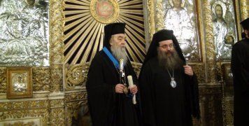 Οι Μητροπολίτες Χίου και Γόρτυνος