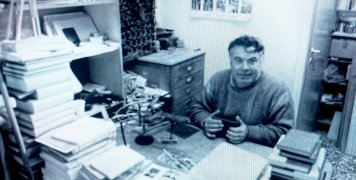 Ο Δημήτρης Κρομμύδας από το αρχείο του Γιώργη Μουτσάτσου