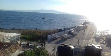 Η ώρα της άφιξης. Φωτο Στέλιος Κουμπιάς