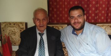 Μίμης Σπύρος αριστερά, ο δάσκαλος, Παντελής Κωνσταντάς δεξιά, ο μαθητής