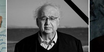 Ο Δημήτρης Φρεζούλης με τον Αντώνη Πυλιαρό, ο Γιώργος Καλλέργης και ο Θάνος Μικρούτσικος