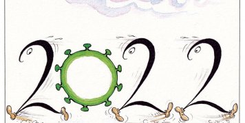 Το σκίτσο του Ηλία Μακρή από την Καθημερινή