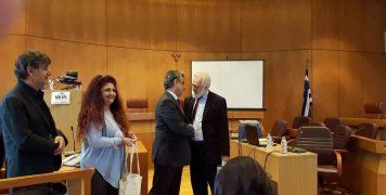 Τιμητική διάκριση στον Γιάννη Σμαραγδή