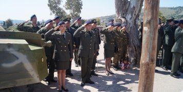 Ο εορτασμός του Αγίου Γεωργίου στο Στρατόπεδο Γκιάλα Ο εορτασμός του Αγίου Γεωργίου στο Στρατόπεδο Γκιάλα