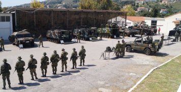 Ο εορτασμός του Αγίου Γεωργίου στο Στρατόπεδο Γκιάλα Ο εορτασμός του Αγίου Γεωργίου στο Στρατόπεδο Γκιάλα