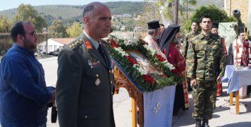 Ο εορτασμός του Αγίου Γεωργίου στο Στρατόπεδο Γκιάλα Ο εορτασμός του Αγίου Γεωργίου στο Στρατόπεδο Γκιάλα