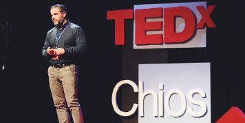 Ο δρ. Μιχάλης Παναγόπουλος στο TEDx Chios