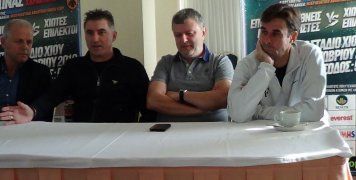 Από την συνέντευξη των διεθνών μαζί με τον Πρόεδρο του Νομικού προσώπου