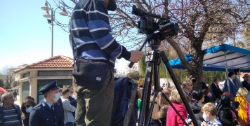 Κώστας Μιλτ. Αναγνώστου στην κάμερα και την διαδικτυακή μετάδοση