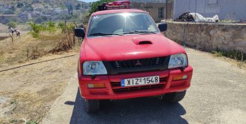 Το όχημα που έσβησε την φωτιά Το όχημα που έσβησε την φωτιά