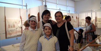 Από την έκθεση υφαντών στο Ομήρειο