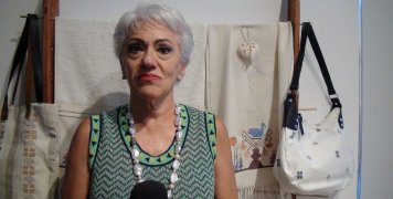 Από την έκθεση υφαντών στο Ομήρειο