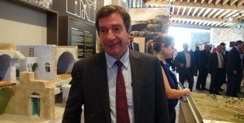 Ο Δήμαρχος Αθηναίων Γιώργος Καμίνης στο Μουσείο Μαστίχας