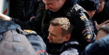 Στη διάρκεια διαδήλωσης κατά της διαφθοράς 