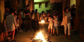 Πανηγυρική ατμόσφαιρα στο Κάστρο