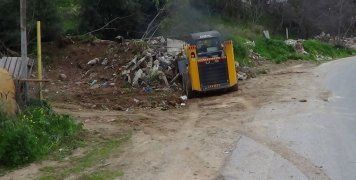 Ο χώρος γεμάτος με μπάζα μέχρι τον τσιμέντινο σκελετό των νέων δικαστηρίων Ο χώρος γεμάτος με μπάζα μέχρι τον τσιμέντινο σκελετό των νέων δικαστηρίων