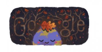 Το φθινοπωρινό doodle της Google 