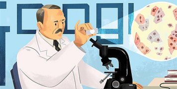 ο Γεώργιος Παπανικολάου στο doodle της Google