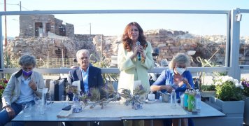 Στη Χίο η Μιμή Ντενίση για τα γυρίσματα της ταινίας "Σμύρνη μου αγαπημένη"