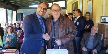 Με τον Πρέσβη της Βραζιλίας