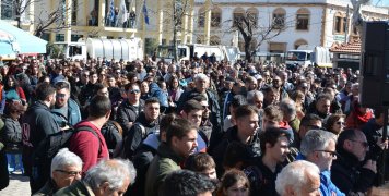 Νέα κινητοποίηση Χιωτών στην Πλατεία Πλαστήρα ενάντια στην αστυνομική βία