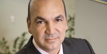 Ο Γιάννης Μασούτης, δ/νων Σύμβουλος των σούπερ μάρκετ "Μασούτης"