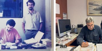 Γιάννης Τζούμας και Δημήτρης Φρεζούλης, το 1990 και το 2023