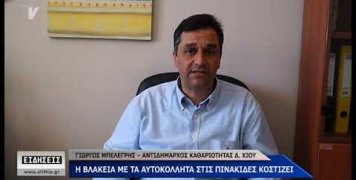 Η βλακεία με τα αυτοκόλλητα στις πινακίδες κοστίζει Η βλακεία με τα αυτοκόλλητα στις πινακίδες κοστίζει